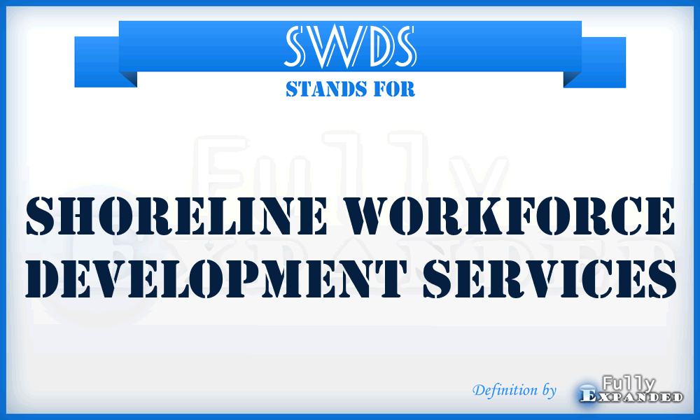 SWDS - Shoreline Workforce Development Services