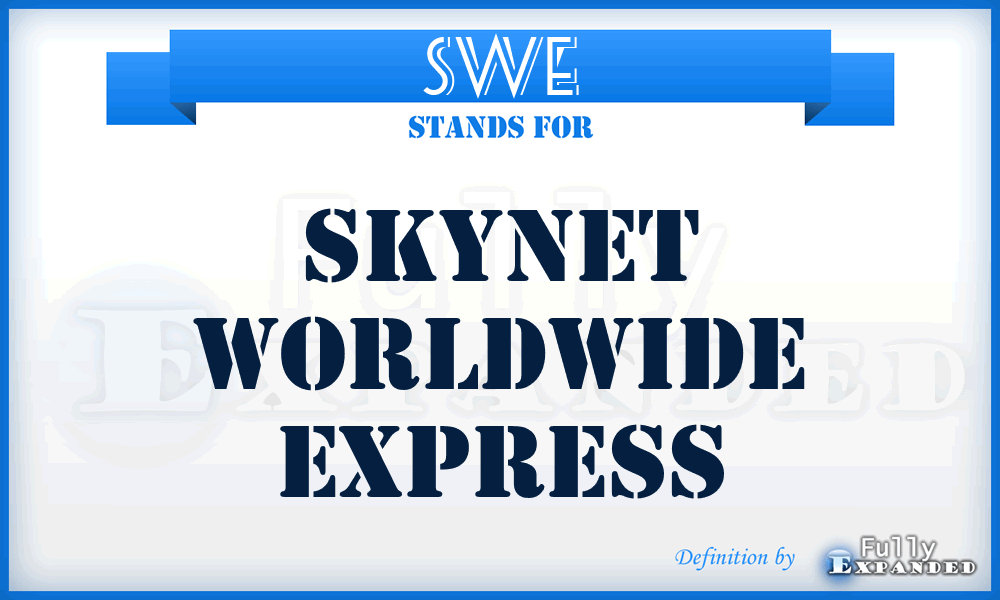 SWE - Skynet Worldwide Express