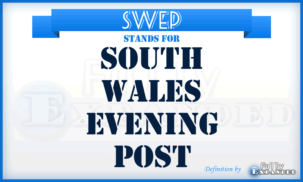 SWEP - South Wales Evening Post