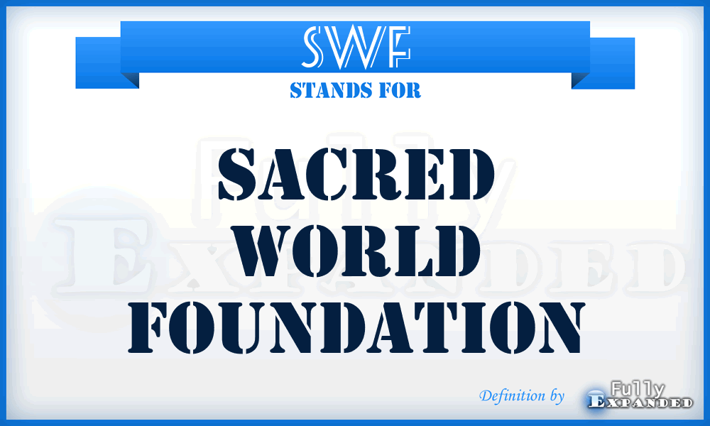 SWF - Sacred World Foundation