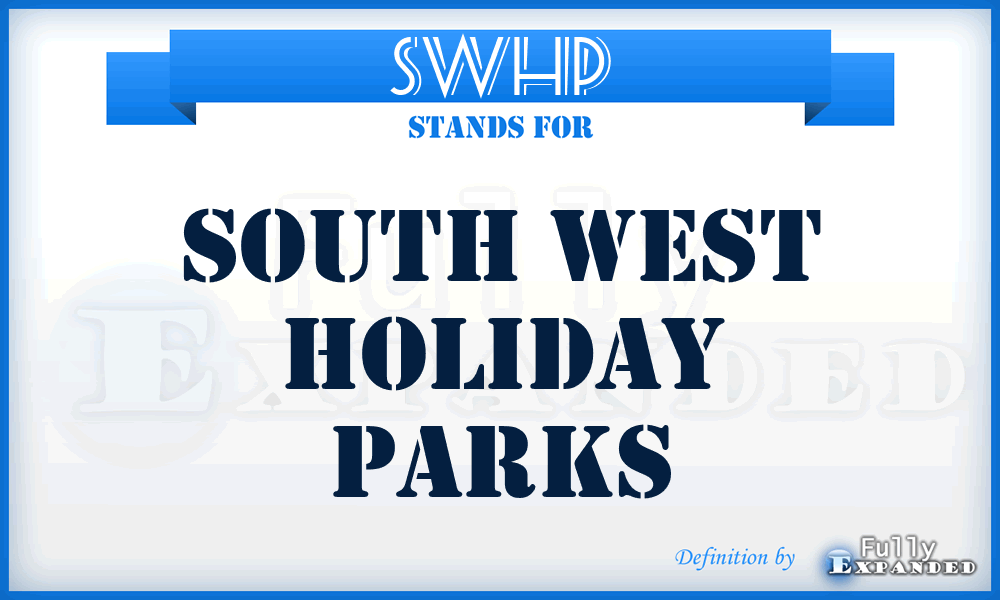 SWHP - South West Holiday Parks