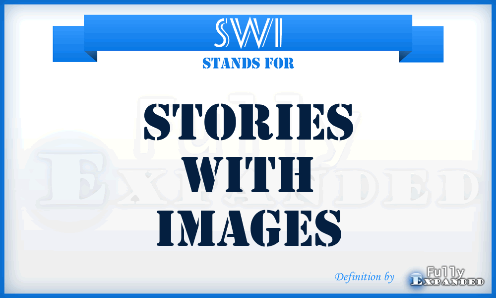 SWI - Stories With Images