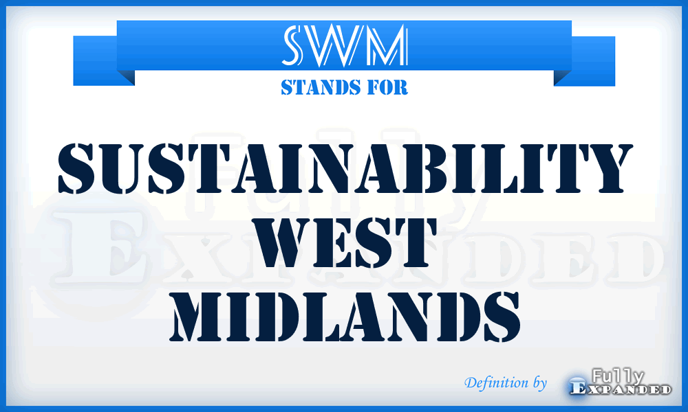 SWM - Sustainability West Midlands