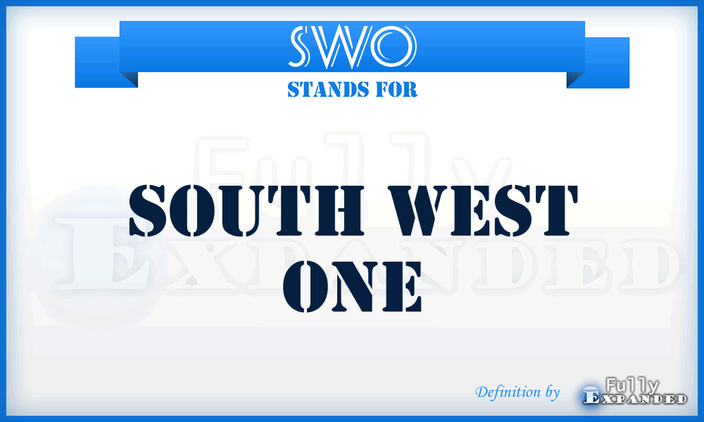 SWO - South West One