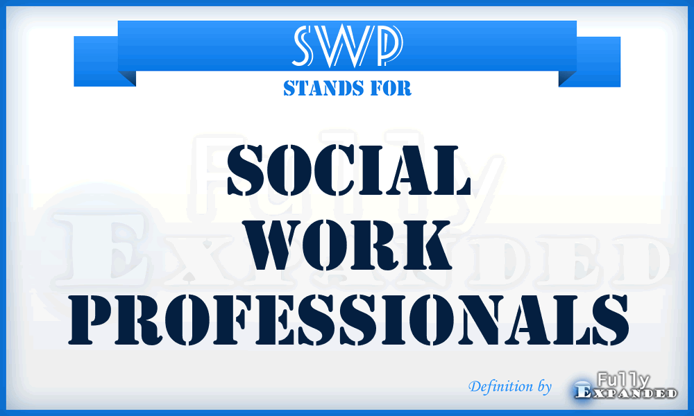 SWP - Social Work Professionals
