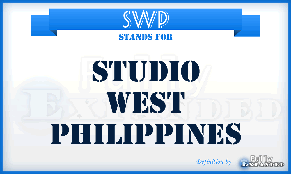 SWP - Studio West Philippines