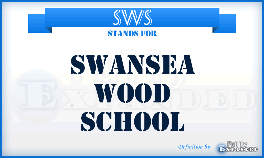 SWS - Swansea Wood School