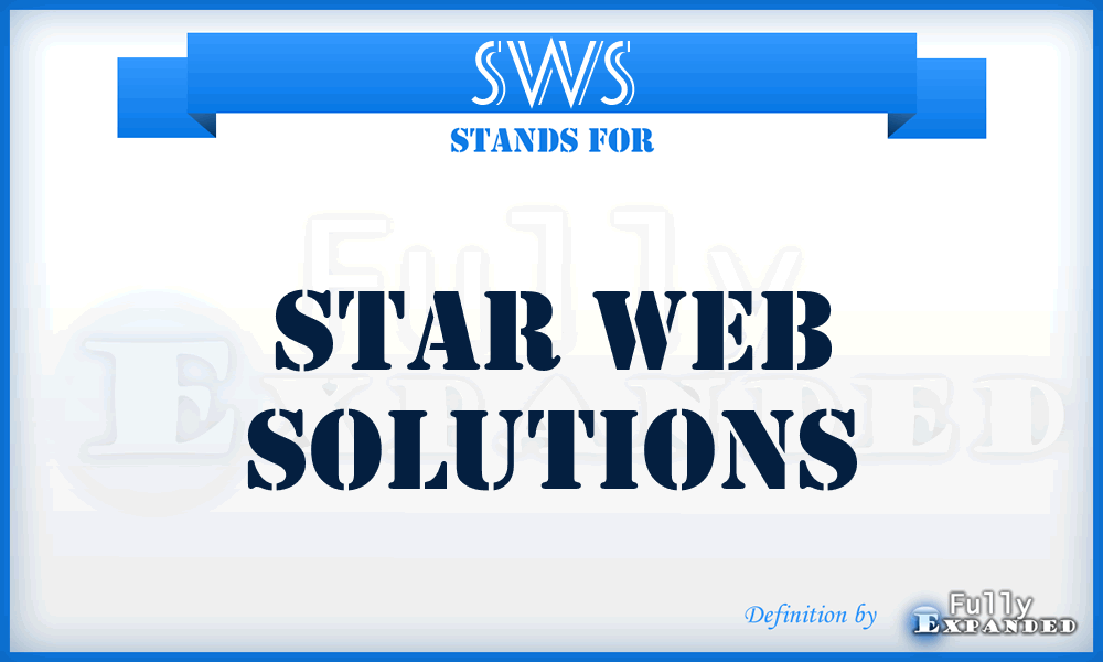 SWS - Star Web Solutions