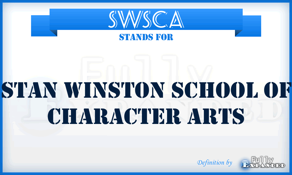 SWSCA - Stan Winston School of Character Arts