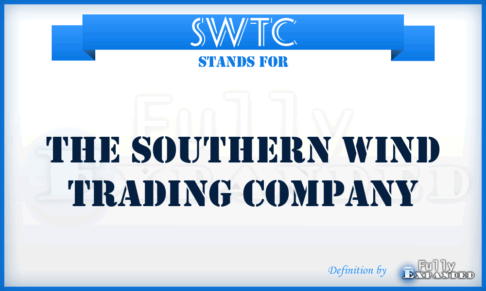 SWTC - The Southern Wind Trading Company