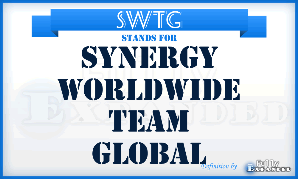 SWTG - Synergy Worldwide Team Global