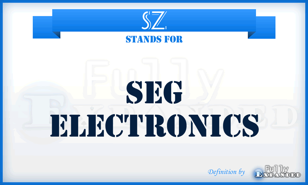 SZ - SEG Electronics