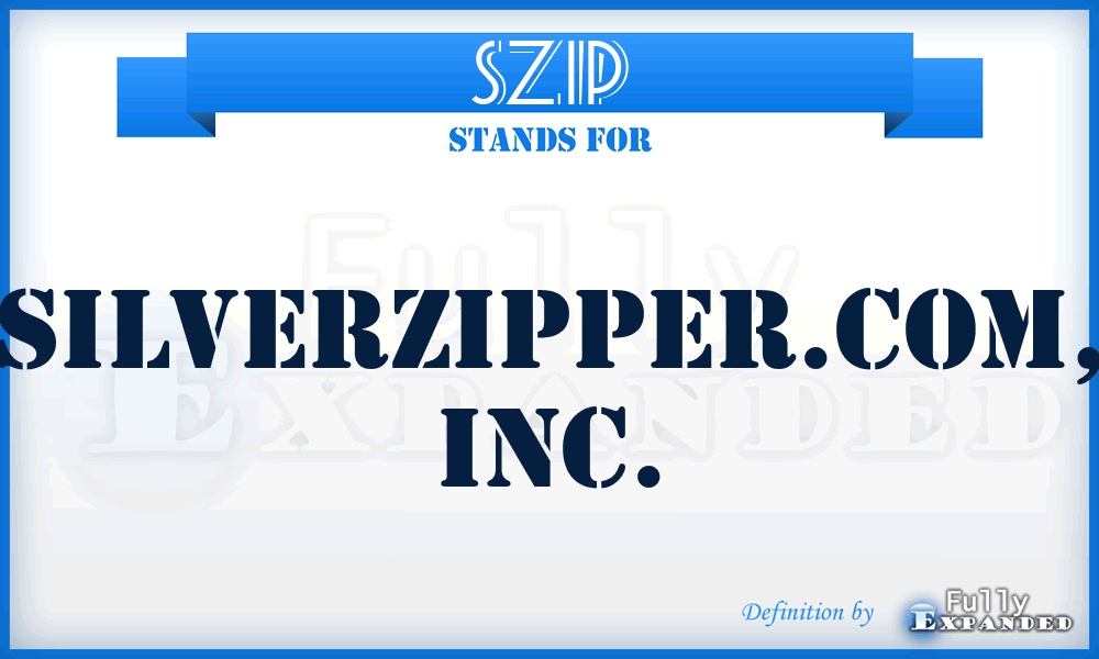 SZIP - SilverZipper.Com, Inc.