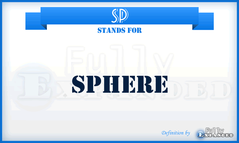 Sp - sphere