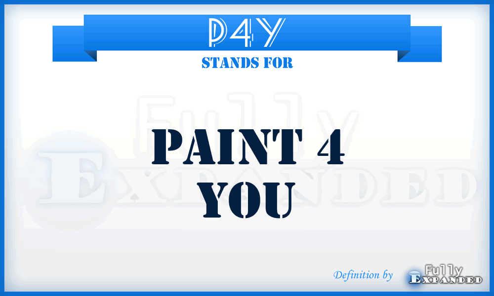 P4Y - Paint 4 You