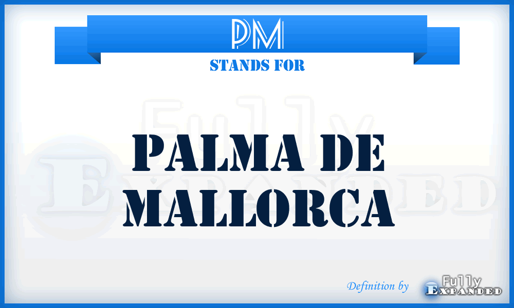 PM - Palma de Mallorca