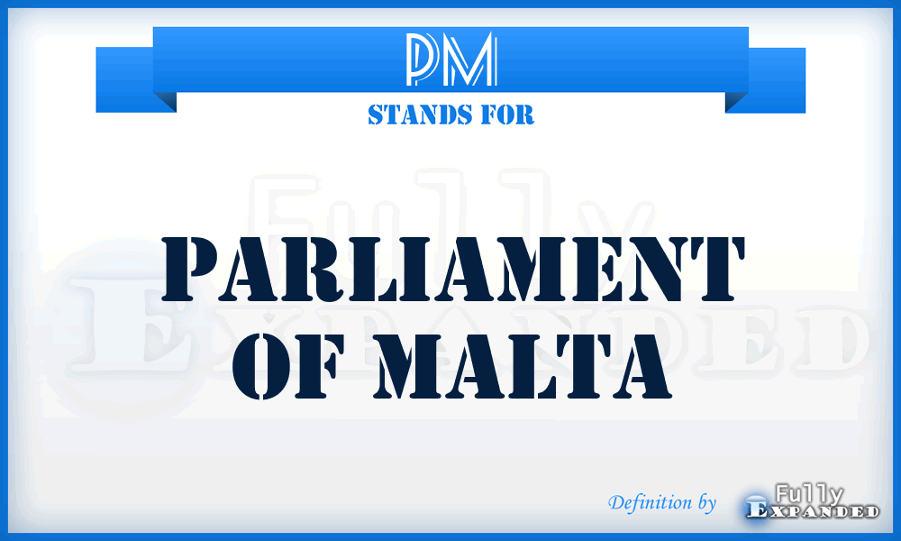 PM - Parliament of Malta
