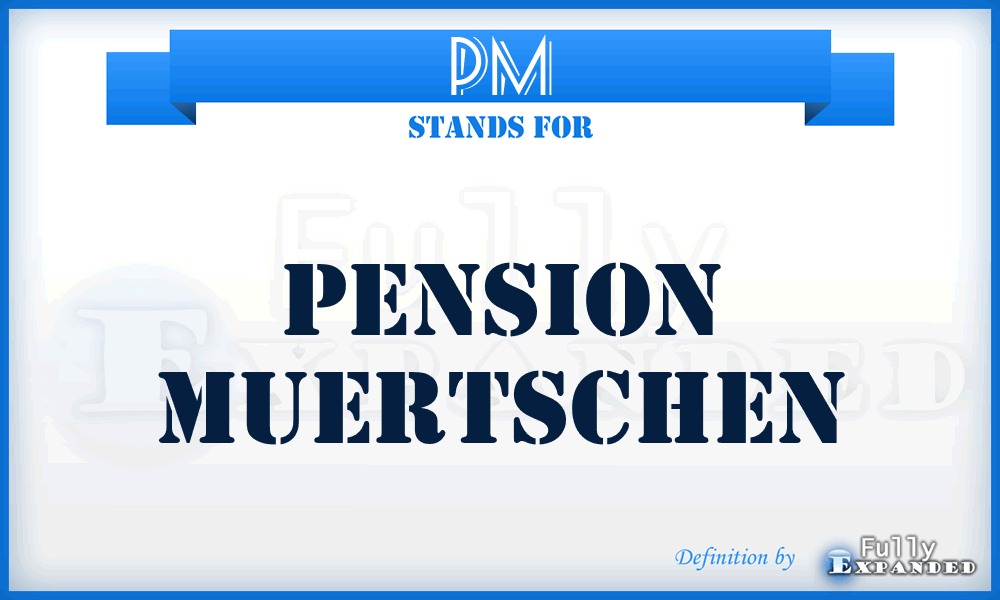 PM - Pension Muertschen