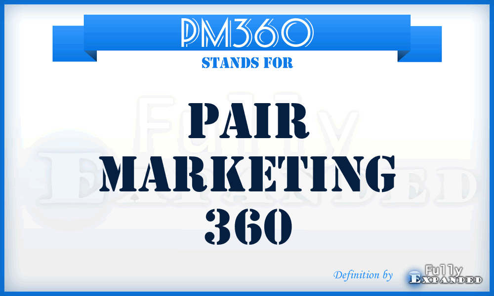 PM360 - Pair Marketing 360