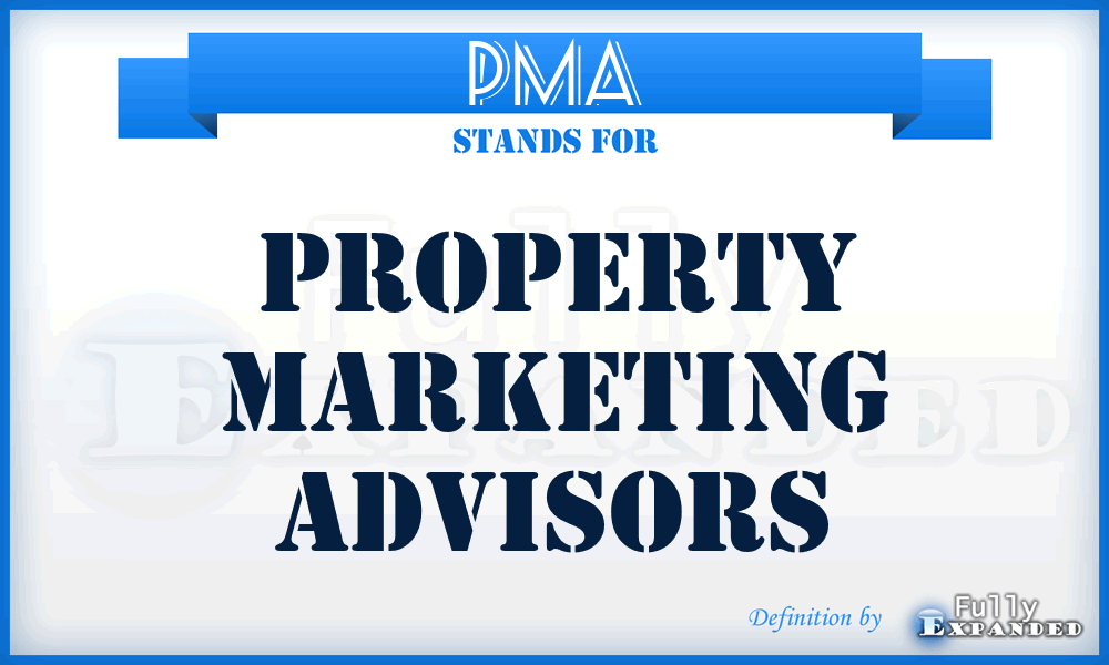 PMA - Property Marketing Advisors