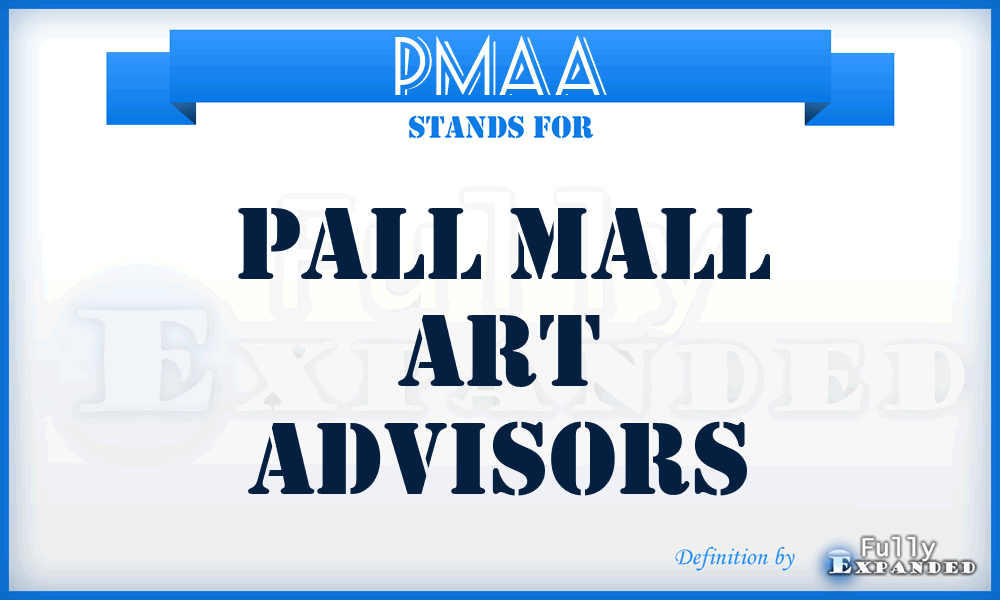 PMAA - Pall Mall Art Advisors