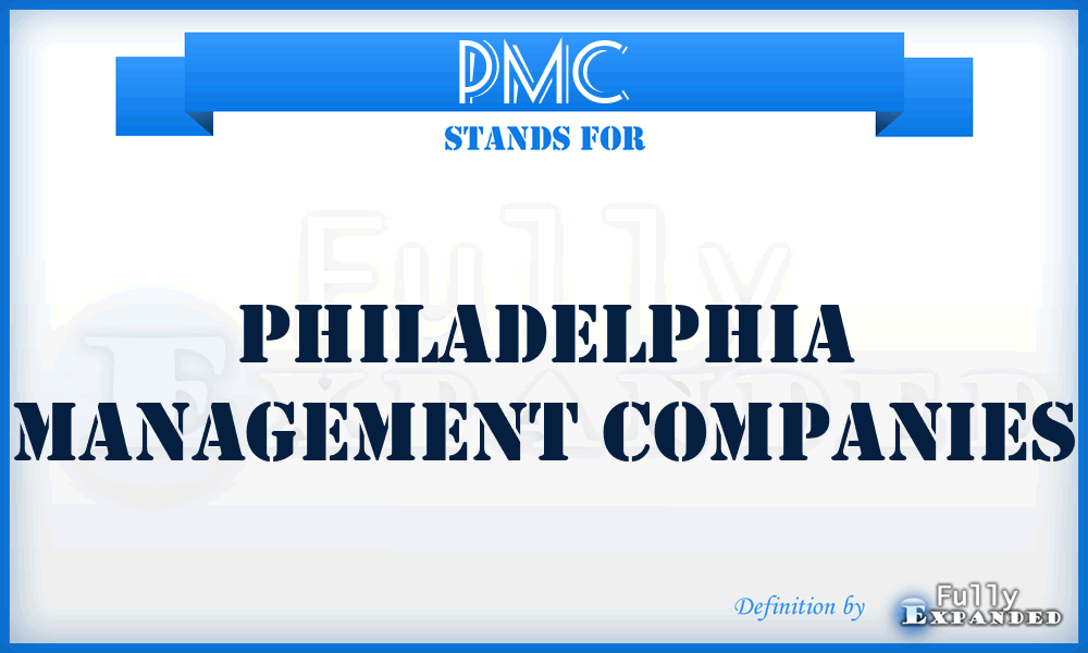 PMC - Philadelphia Management Companies