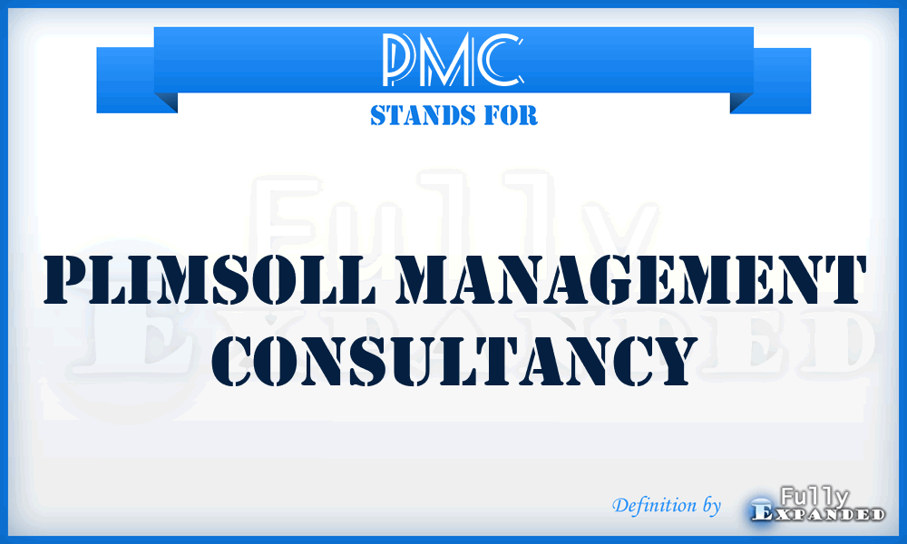 PMC - Plimsoll Management Consultancy