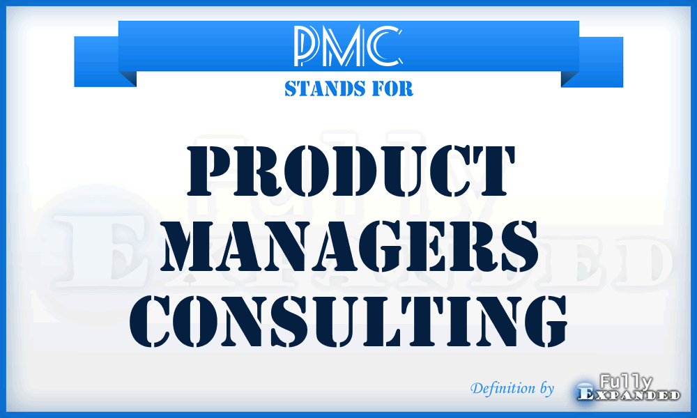 PMC - Product Managers Consulting