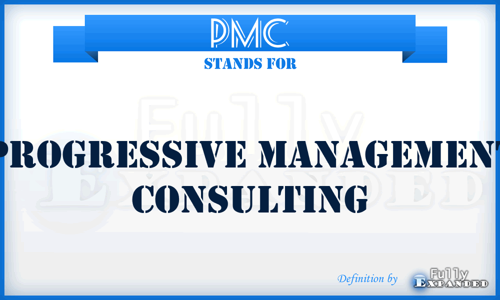 PMC - Progressive Management Consulting