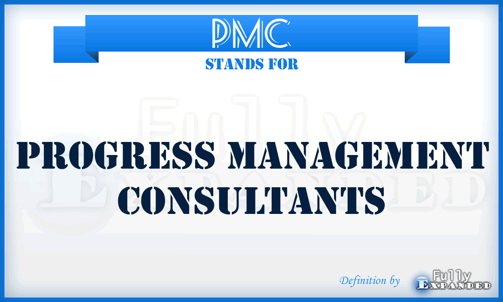 PMC - Progress Management Consultants