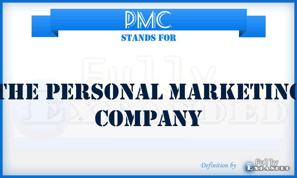 PMC - The Personal Marketing Company