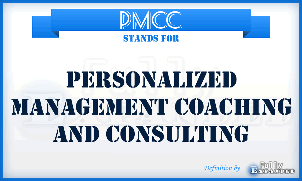 PMCC - Personalized Management Coaching and Consulting