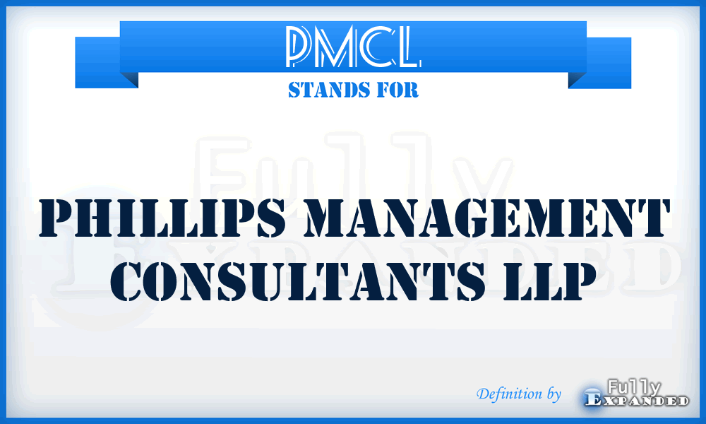 PMCL - Phillips Management Consultants LLP