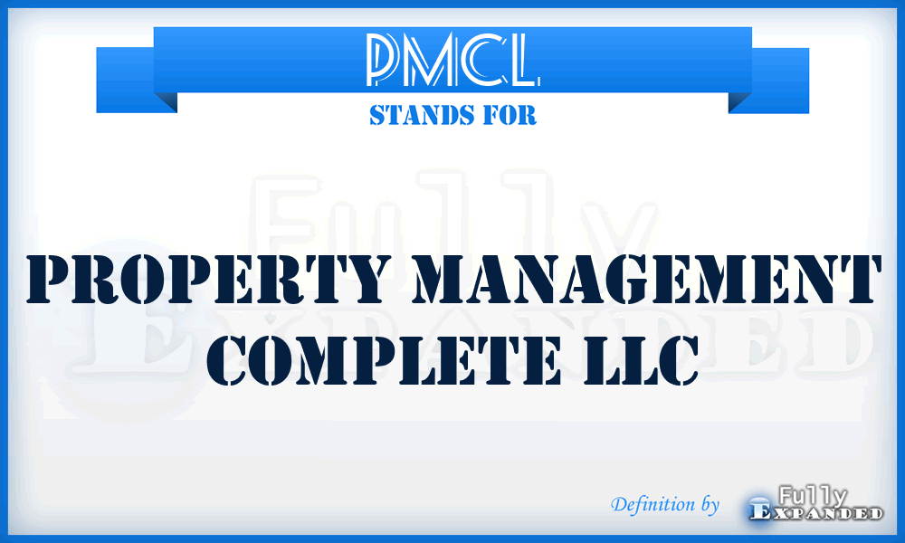 PMCL - Property Management Complete LLC