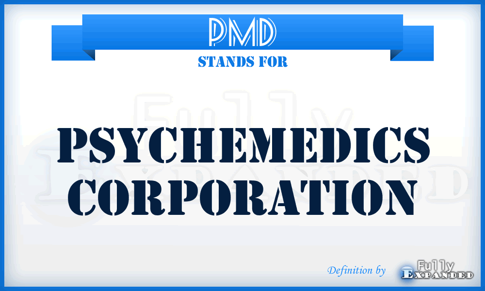 PMD - Psychemedics Corporation