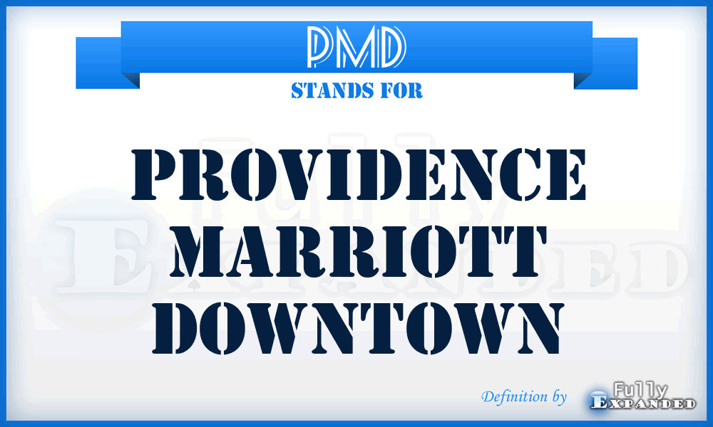PMD - Providence Marriott Downtown