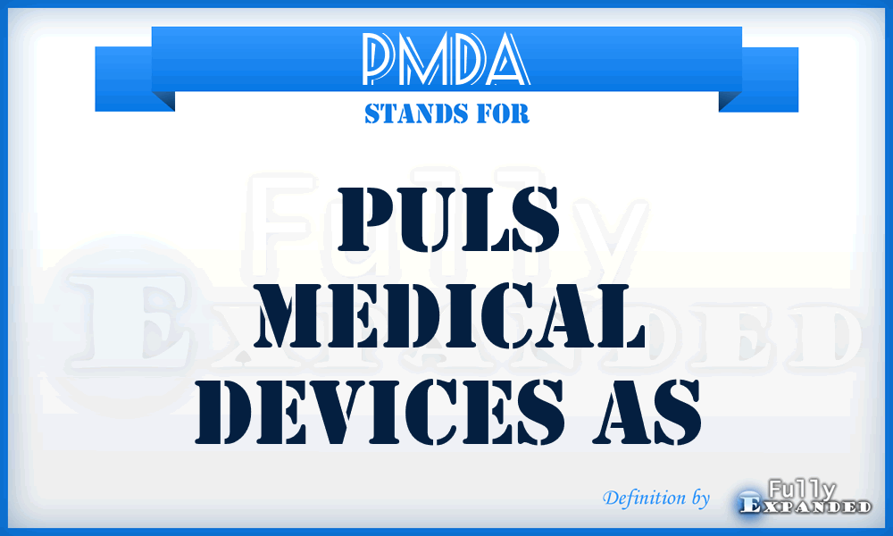 PMDA - Puls Medical Devices As