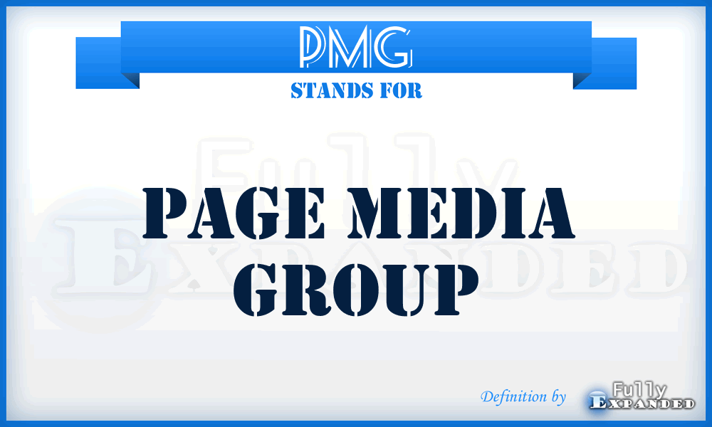 PMG - Page Media Group