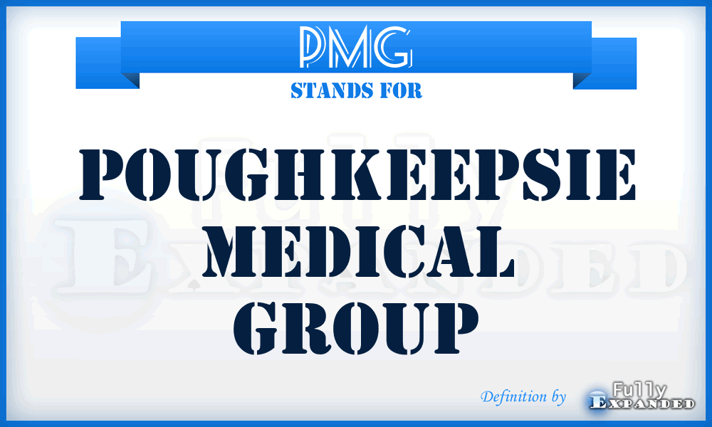 PMG - Poughkeepsie Medical Group