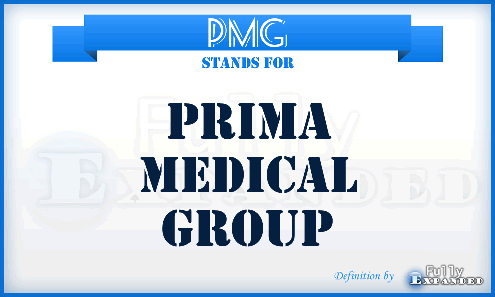 PMG - Prima Medical Group