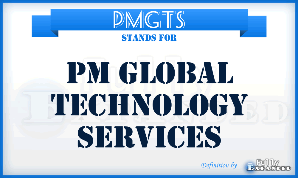 PMGTS - PM Global Technology Services