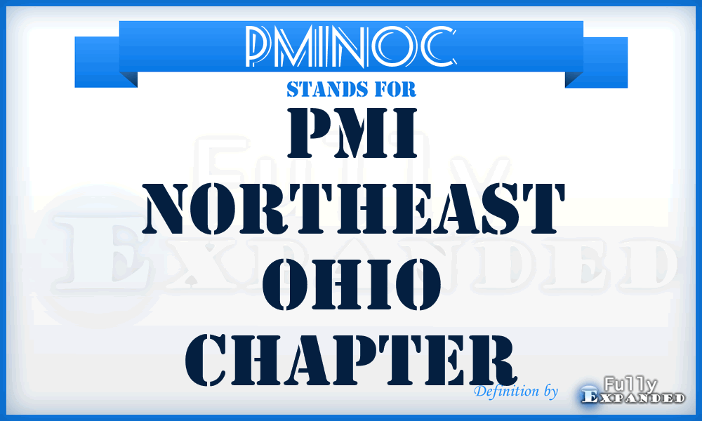 PMINOC - PMI Northeast Ohio Chapter