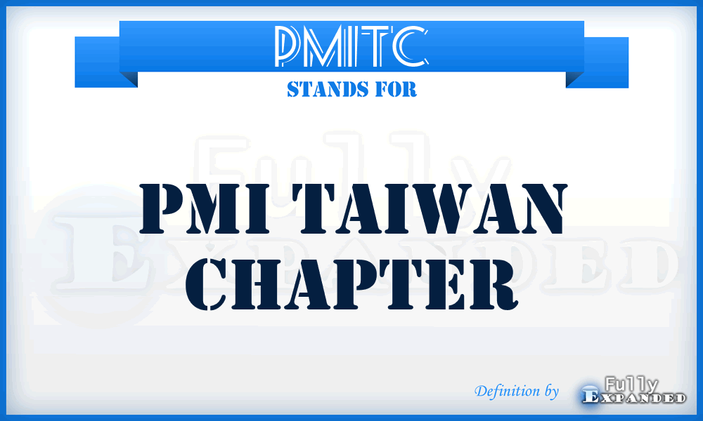 PMITC - PMI Taiwan Chapter