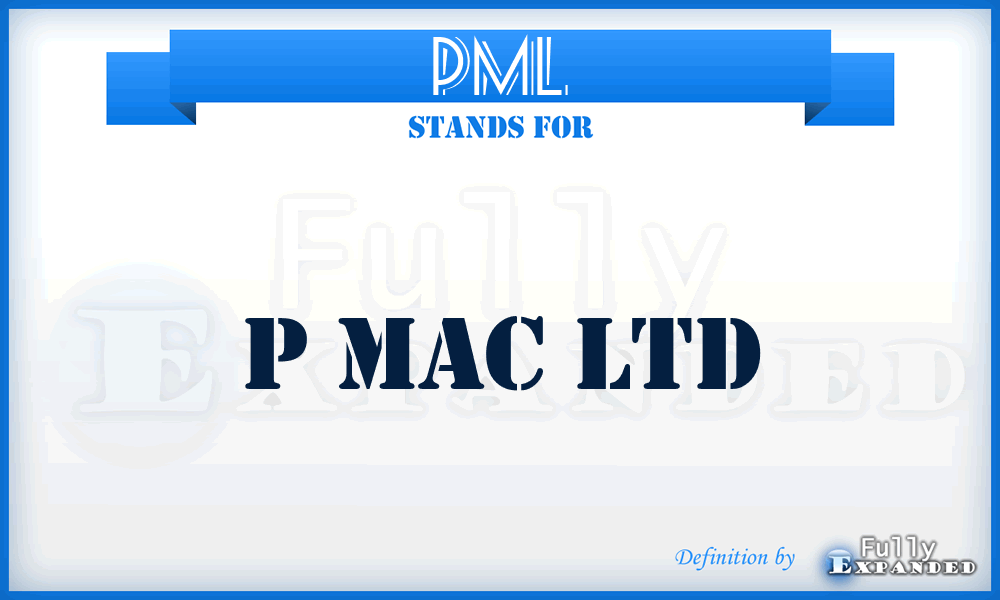 PML - P Mac Ltd