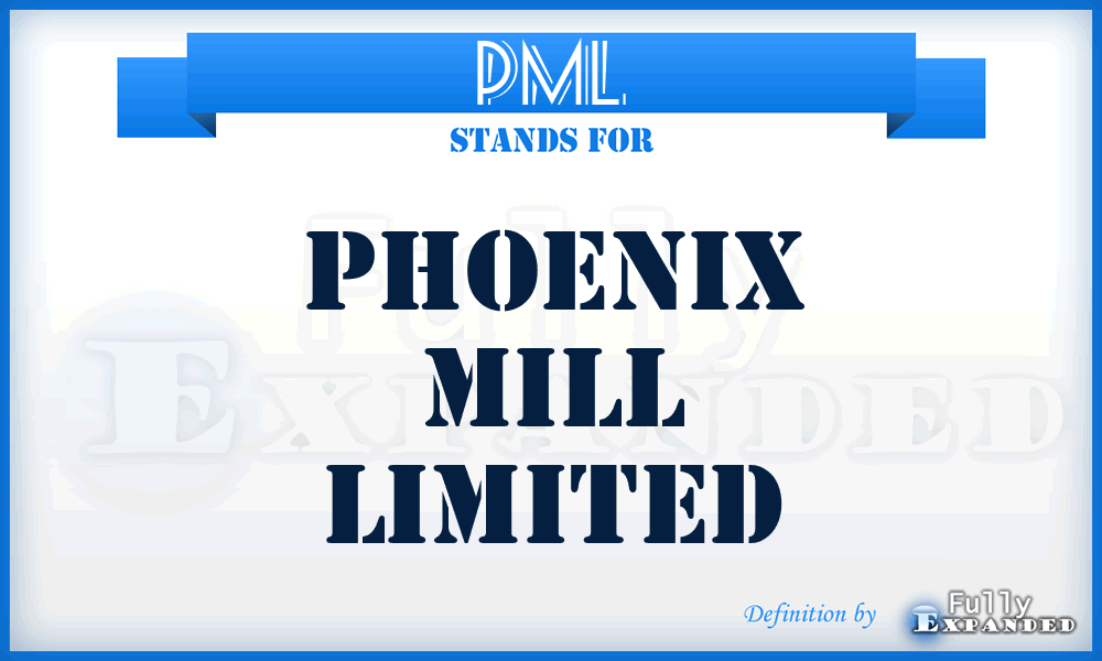 PML - Phoenix Mill Limited