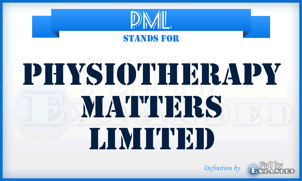 PML - Physiotherapy Matters Limited