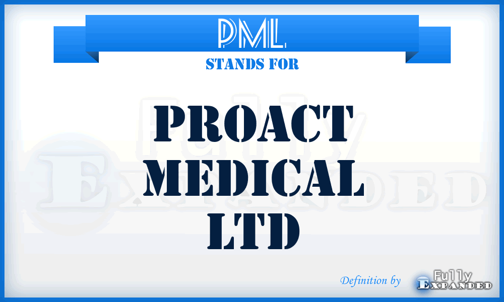 PML - Proact Medical Ltd