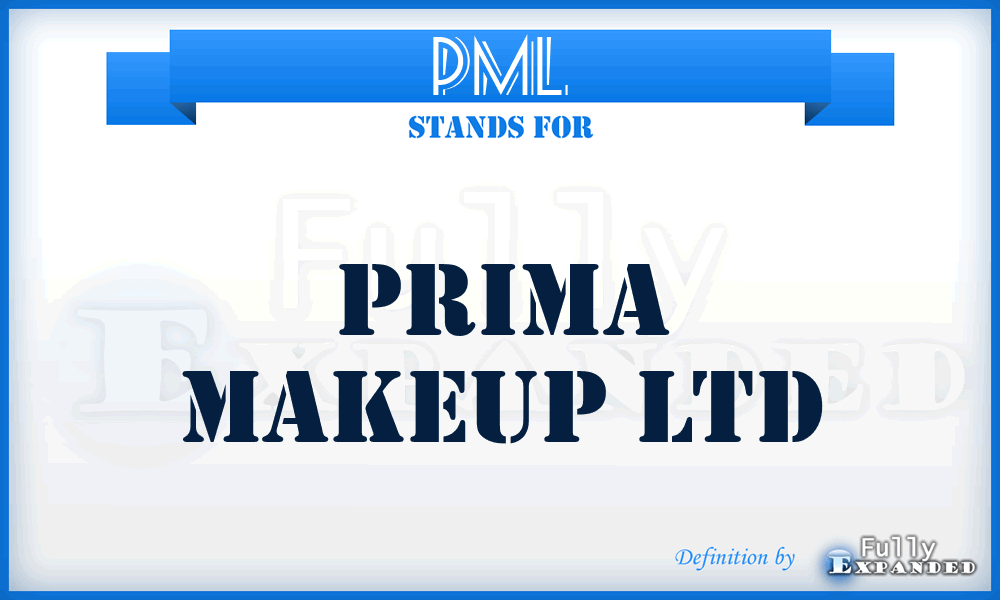 PML - Prima Makeup Ltd