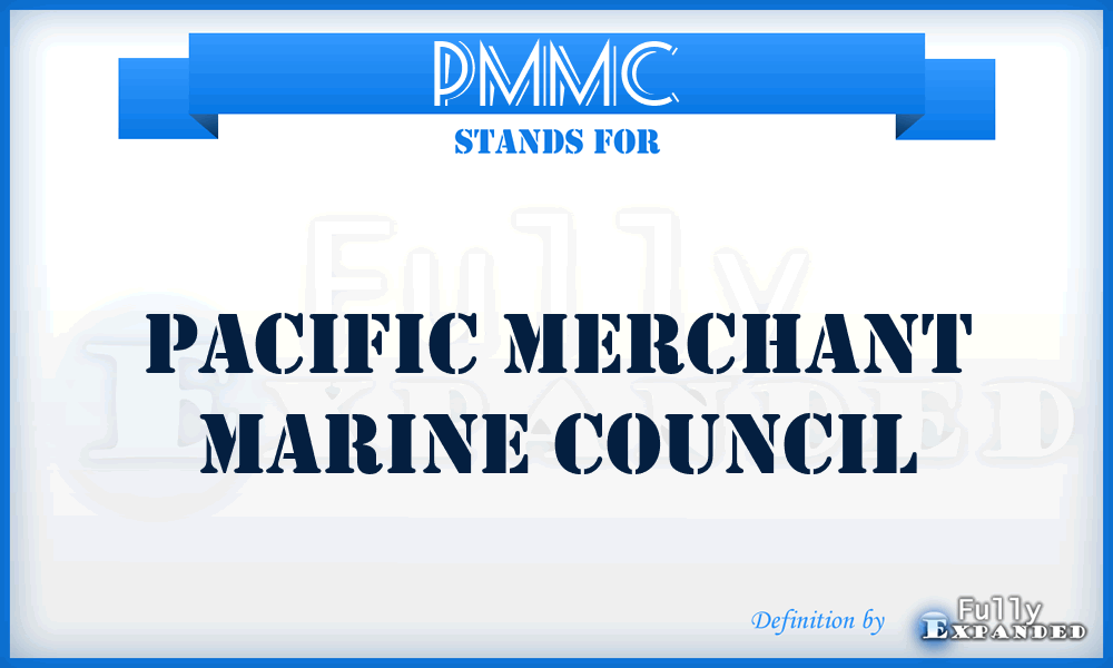 PMMC - Pacific Merchant Marine Council