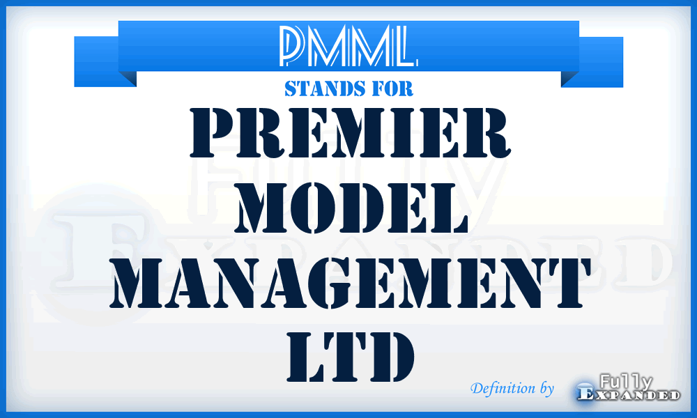 PMML - Premier Model Management Ltd